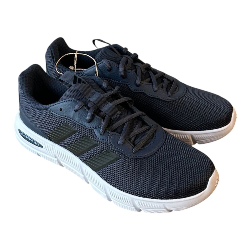 adidas Men's Cloudfoam Flex Sneaker, Blue, Size 8.5